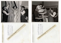 Lot of Twenty 10 x 8 Glossy Photos Featuring Shemp, Most From Three Stooges Films -- Very Good Condition